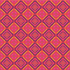 Ethnic boho seamless pattern. Print. Repeating background. Cloth design, wallpaper.