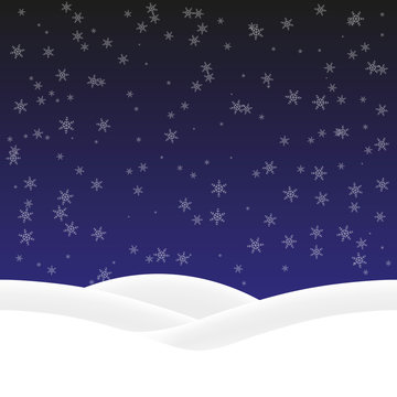 Background winter illustration