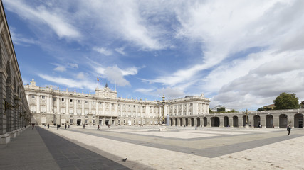 Fototapeta premium Armory Square Royal Palace of Madrid
