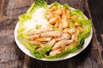 chicken caesar salad