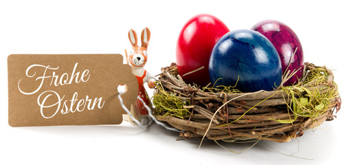 Obraz premium Frohe Ostern