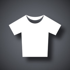 T-shirt icon, vector