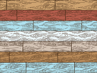 Vector seamless pattern. Wood background. Can be used for desktop wallpaper or frame for a wall hanging or poster,for pattern fills, surface textures, web page backgrounds, textile and more