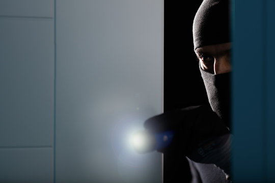 Burglar inside