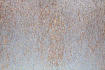 Rust formed on Cutting of excavators that are not in use for a l
