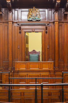 Crown Court Room dating from 1854