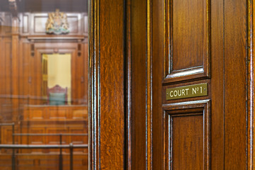 Crown Court Room dating from 1854
