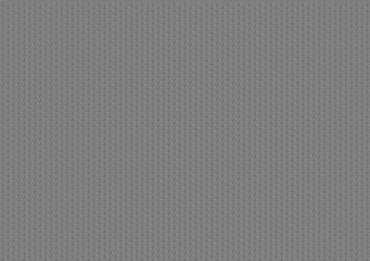Fototapeta na wymiar Gray Hexagonal Texture - Geometric Background Illustration, Vector