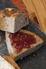 Homemade organic and delicious bread