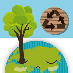 Ecology label graphic