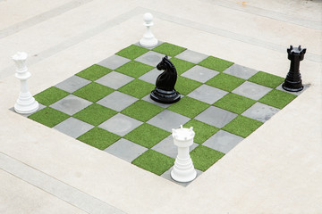Big Chessboard - Big Horse Chess