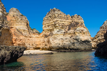 Bizzare rocky shore at Lagos.