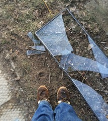 Broken glass