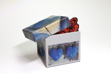 Caja de regalo con corazon