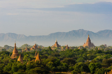 Obraz premium The plain of Bagan(Pagan), Mandalay, Myanmar