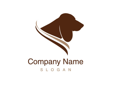 Basset hound logo