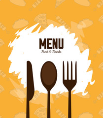 Menu and restaurant design 