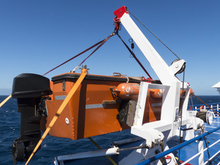 Lifeboat emergency equipment ship boat