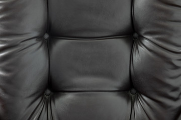 Dark brown leather sofa texture