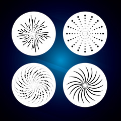 Firework icon design 