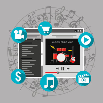 online music design 