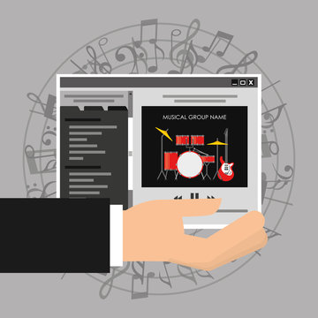 online music design 
