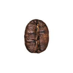 Naklejka premium coffee beans isolated on white background