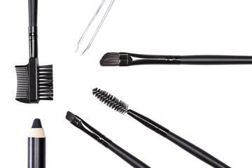 Accessories for care of the eyebrows