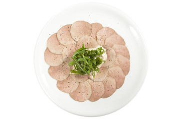 Vitello tonnato (cold appetizer) feeding at home