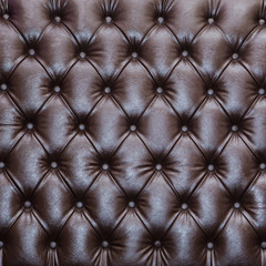 Brown leather texture - background, Brown leather texture of sof