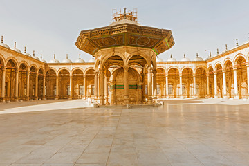 De moskee van Muhammad Ali in de Citadel van Saladin in Old Cair