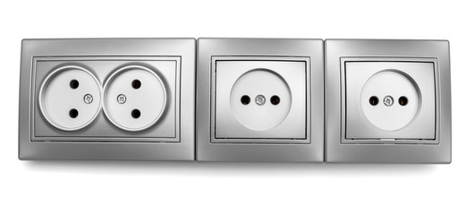 Four gray outlet