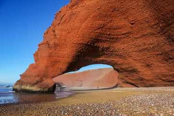 Big Red Arch of Legzira. Morocco. 