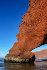 Big Red Arch of Legzira. Morocco. 