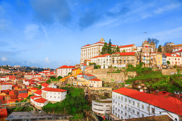 Obraz premium Ribeira, the old town of Porto, Portugal