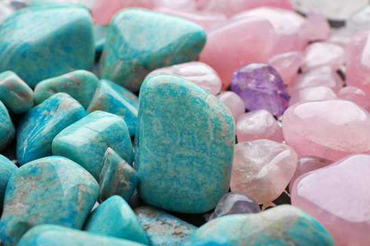 Mineral stones background
