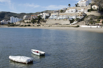 Fototapeta na wymiar playa de los Olivos, Cullera, Valencia