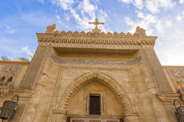 Fototapeta na wymiar Coptic church in Cairo, Egypt