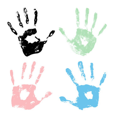  image of human hand silhouette