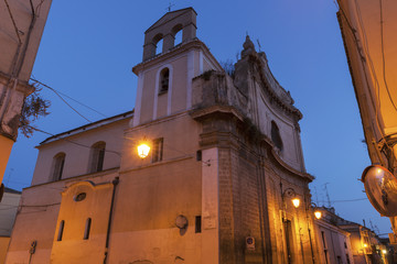 Old church in the center of Foggia