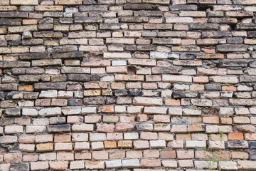 Old brick wall background
