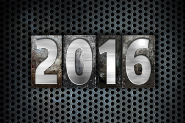 2016 Concept Metal Letterpress Type