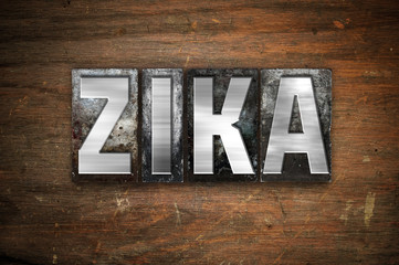 Zika Concept Metal Letterpress Type