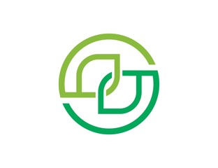Corporate leaf logo
