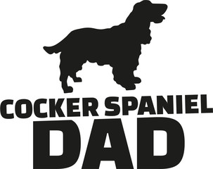 Cocker Spaniel dad
