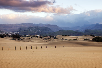 Sand Dunes in Maspalomas