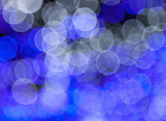 Abstract circular bokeh background.