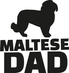 Maltese dog dad