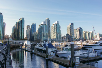 Fototapeta na wymiar Vancouver Downtown, British Columbia