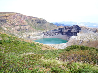 Fototapeta premium 蔵王のお釜